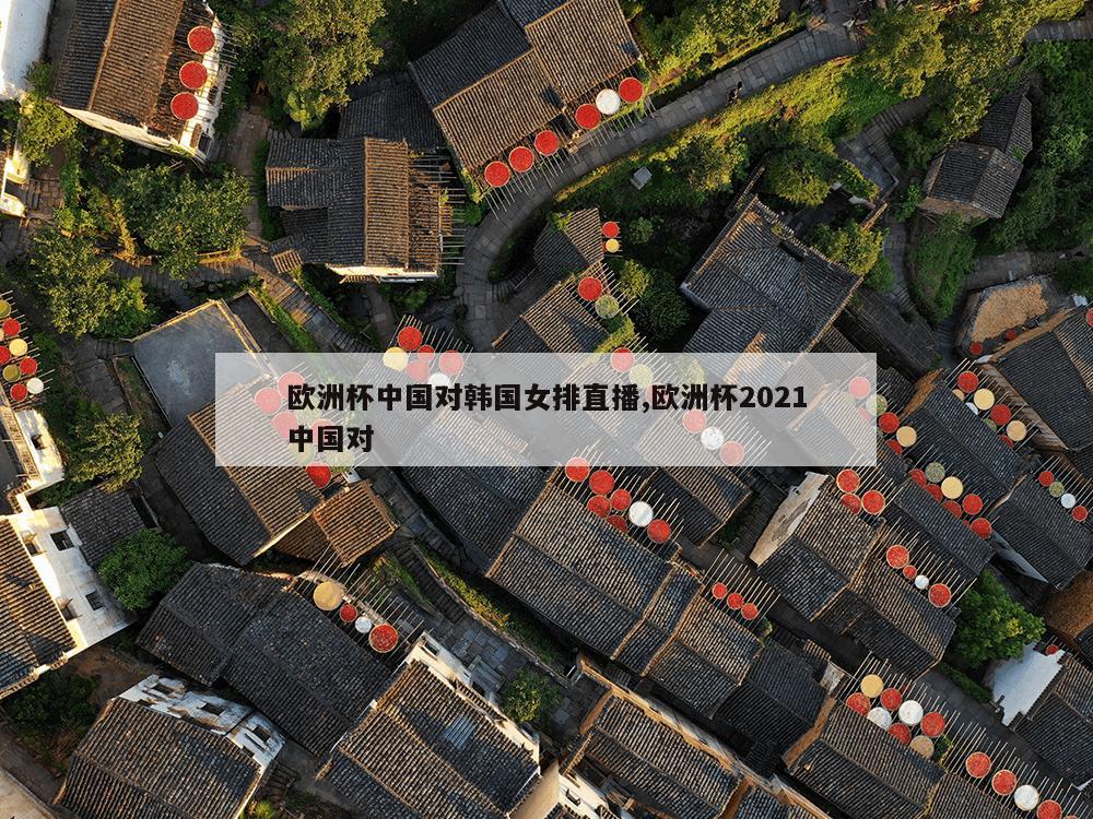 欧洲杯中国对韩国女排直播,欧洲杯2021中国对