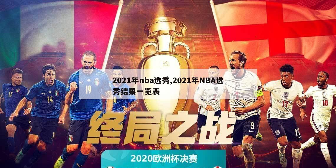 2021年nba选秀,2021年NBA选秀结果一览表