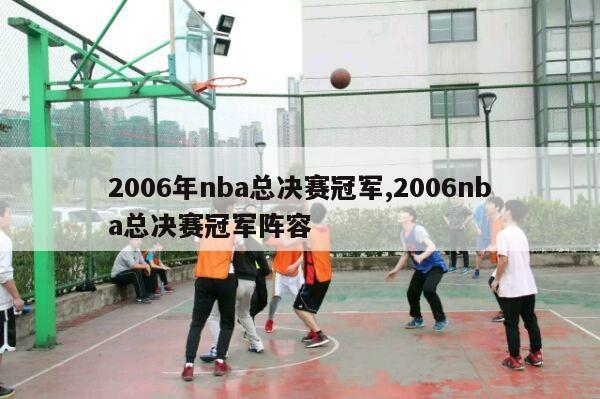 2006年nba总决赛冠军,2006nba总决赛冠军阵容